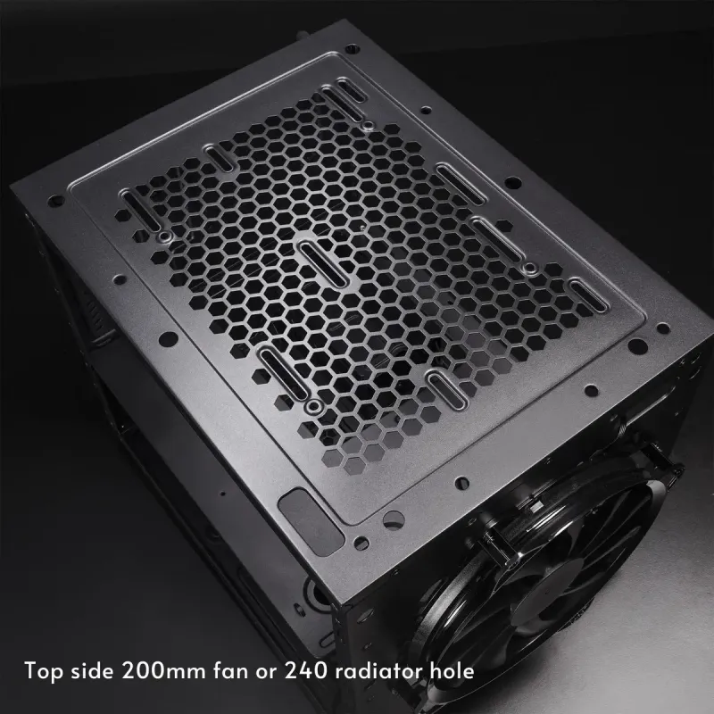 Корпус Chieftec The Cube Black (CI-03B-OP)