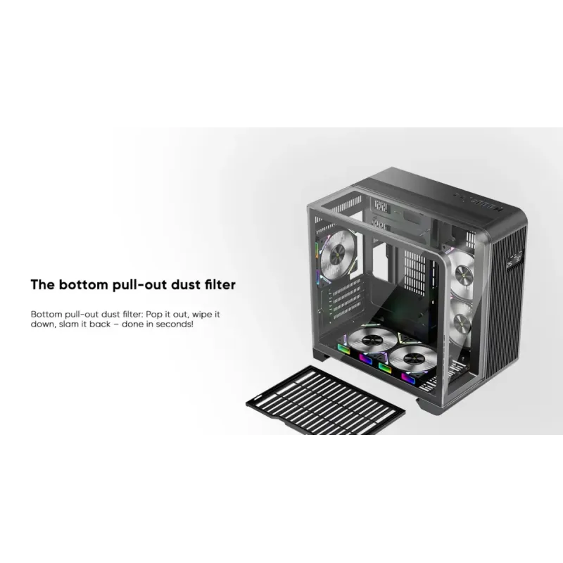 Корпус 1stPlayer RT5 Black без БП