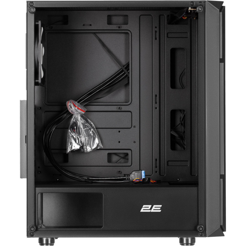 Корпус 2E Hexagon Black (2E-G338)