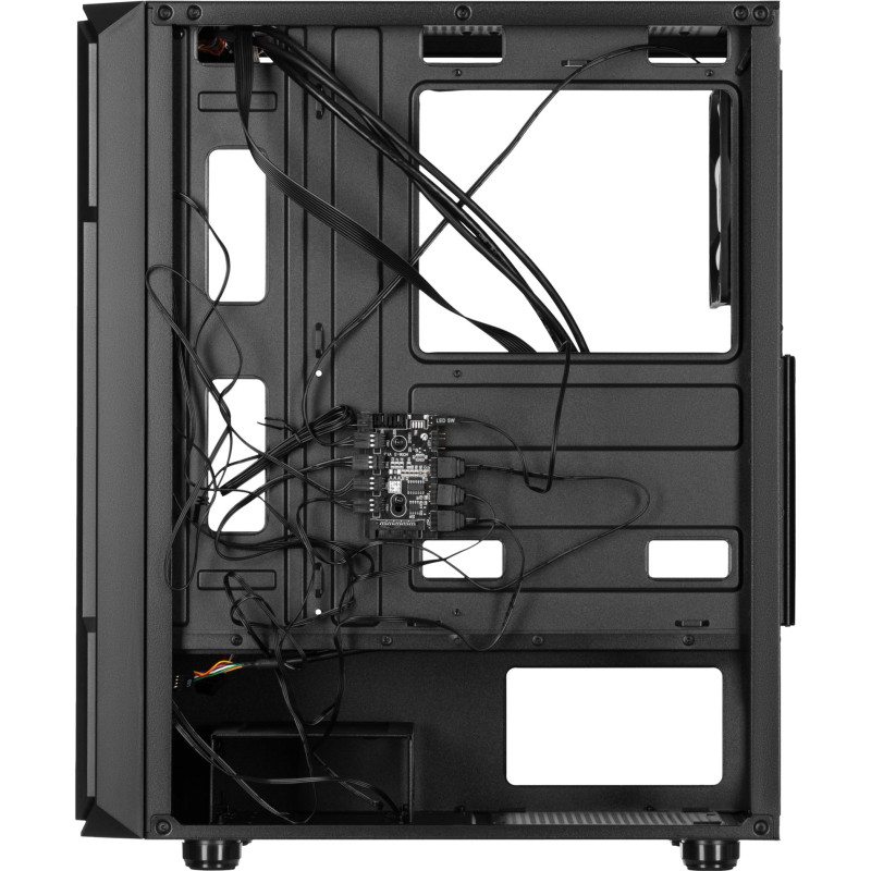 Корпус 2E Hexagon Black (2E-G338)