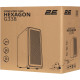 Корпус 2E Hexagon Black (2E-G338)