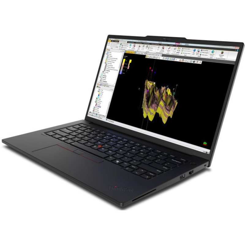 Ноутбук Lenovo ThinkPad P14s Gen 6 Black (21QT000BRA)