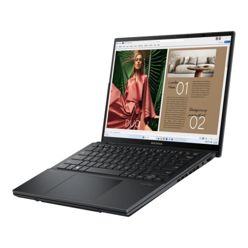 Ноутбук ASUS ZenBook Duo UX8406CA Inkwell Gray (UX8406CA-QL046W) (90NB14X1-M001N0)