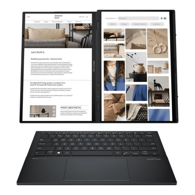 Ноутбук Asus Zenbook Duo UX8406CA-QL047X (90NB14X1-M001P0)