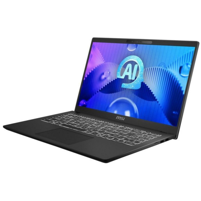 Ноутбук MSI Modern 15 H AI C1MG Classic Black (9S7-15H551-099, C1MG-099UA)