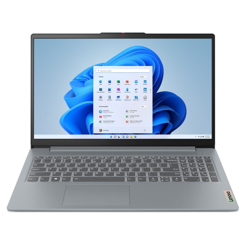Ноутбук Lenovo IdeaPad Slim 3 15IRH8 Arctic Grey (83EM00KERA)