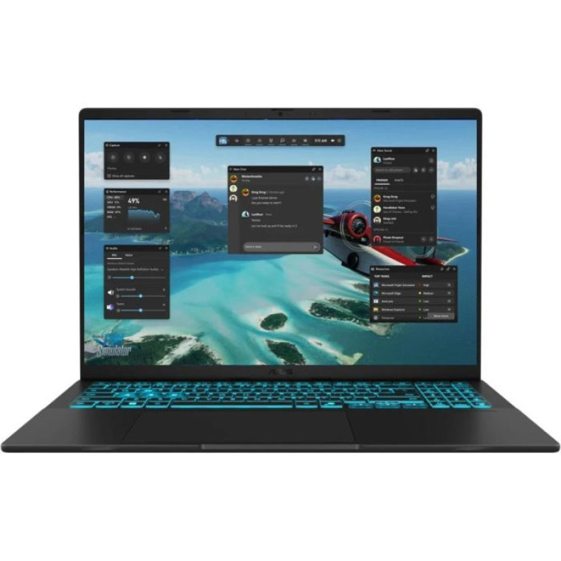 Ноутбук ASUS Vivobook V16 V3607VM-TK151 Black (90NB16K1-M00BE0)