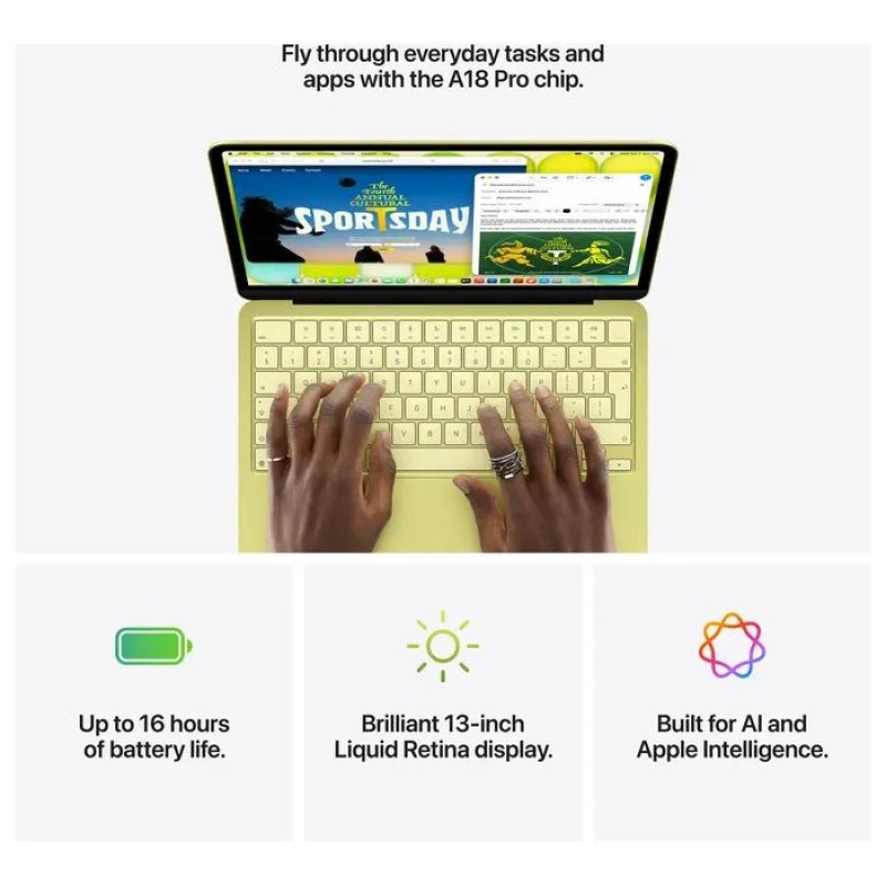 Ноутбук Apple MacBook Neo 512GB Citrus (MHFE4)