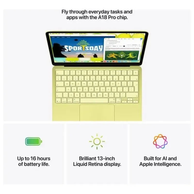 Ноутбук Apple MacBook Neo 256GB Citrus (MHFD4)