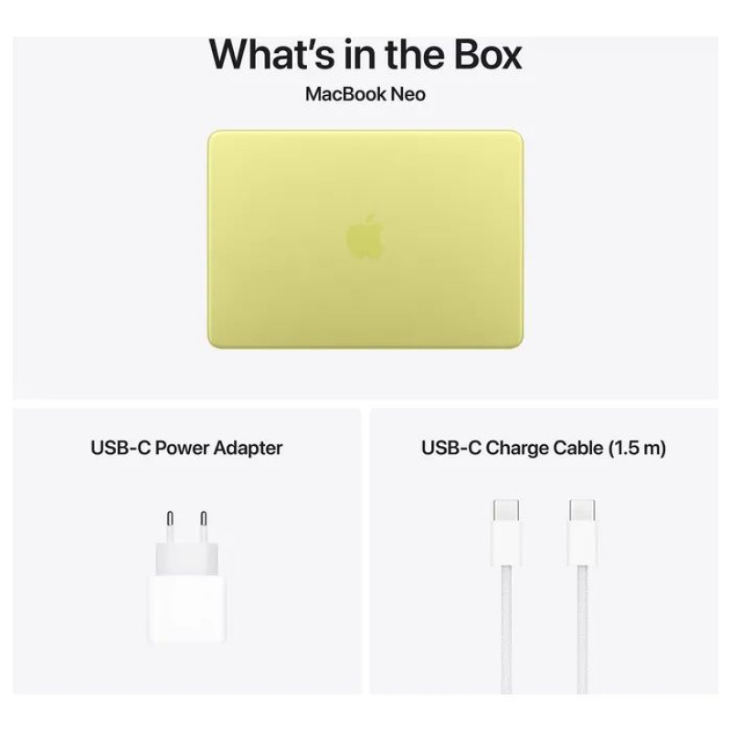 Ноутбук Apple MacBook Neo 256GB Citrus (MHFD4)
