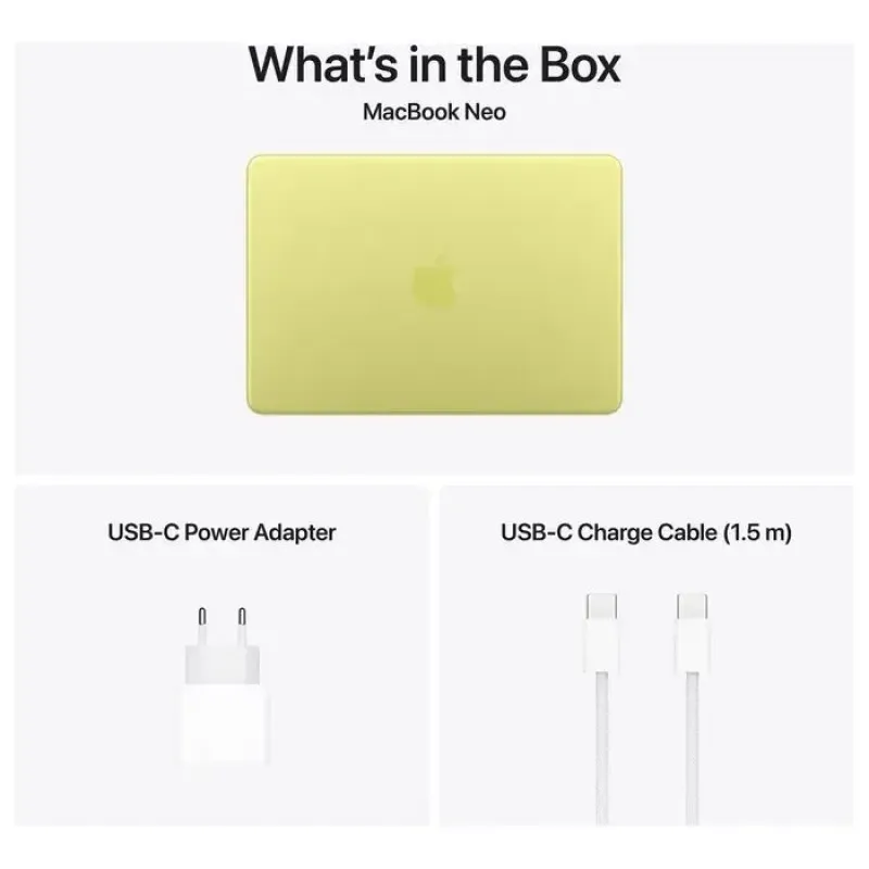 Ноутбук Apple MacBook Neo 256GB Citrus (MHFD4)