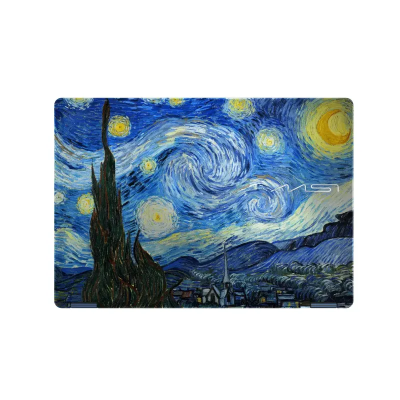 Ноутбук MSI Prestige 14 Flip AI+ Vincent van Gogh Edition D3M Starry Night NIGHT-438UA / 9S7-14T235-438