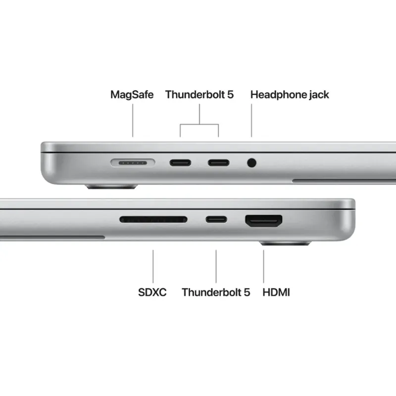 Ноутбук Apple MacBook Pro 16 A3429 M5 Max Silver (MGE94UA/A)