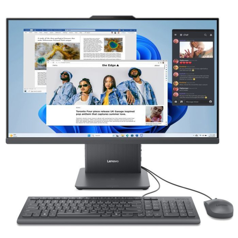 Моноблок Lenovo IdeaCentre AIO 27IRH9 Luna grey (F0HM00WAUO)