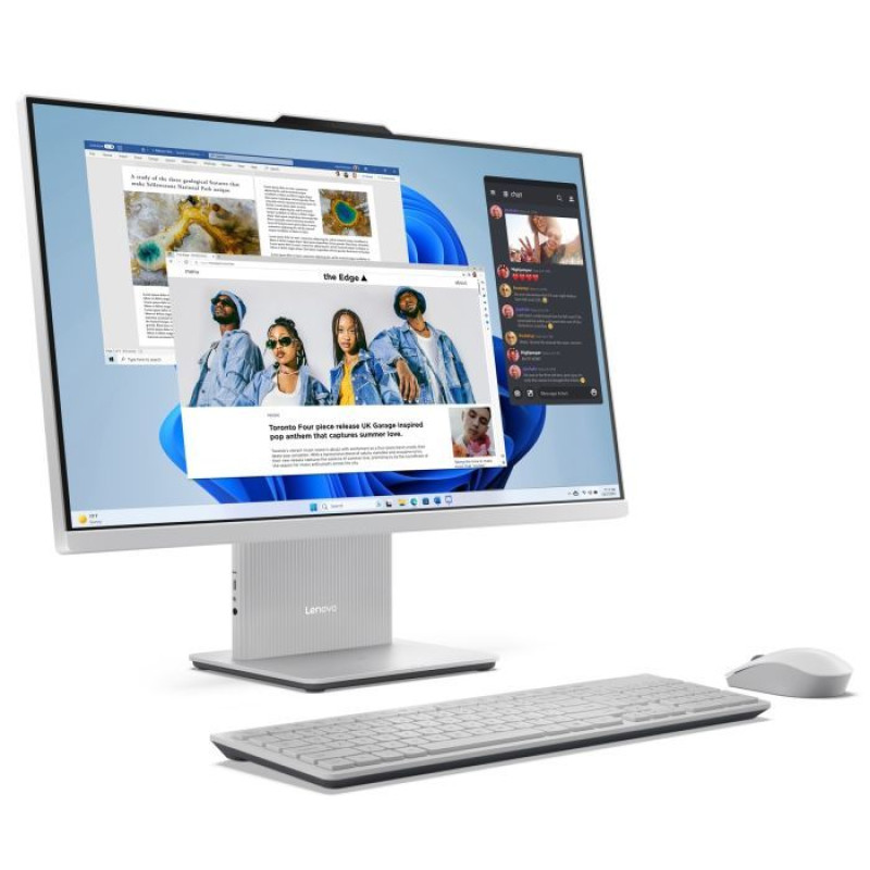 Моноблок Lenovo IdeaCentre AIO 27IRH9 Cloud grey (F0HM00WBUO)