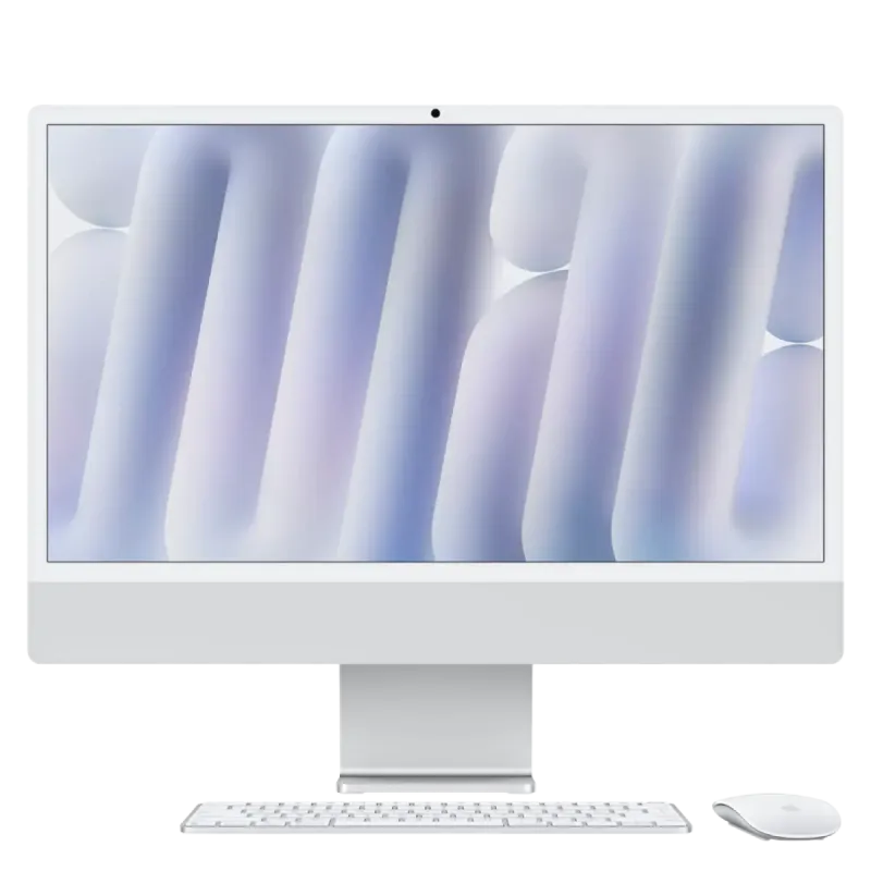 Моноблок Apple iMac 24" Retina 4.5K M4 Silver (MWUV3UA/A)
