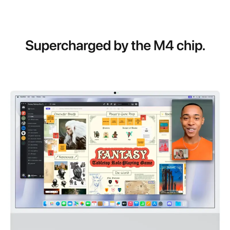Моноблок Apple iMac 24" Retina 4.5K M4 Silver (MWUV3UA/A)