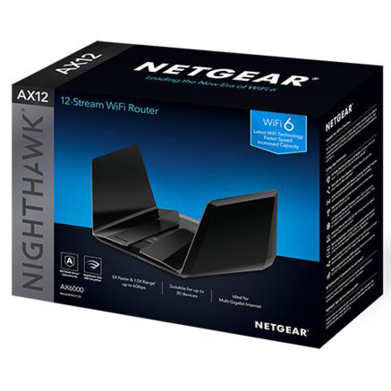 Netgear Nighthawk 12-Stream RAX120 (RAX120-100EUS)