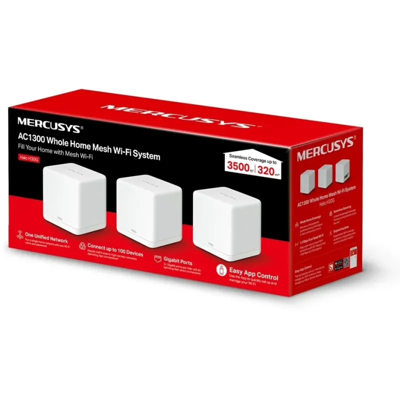 MERCUSYS  Halo H30G(3-pack)
