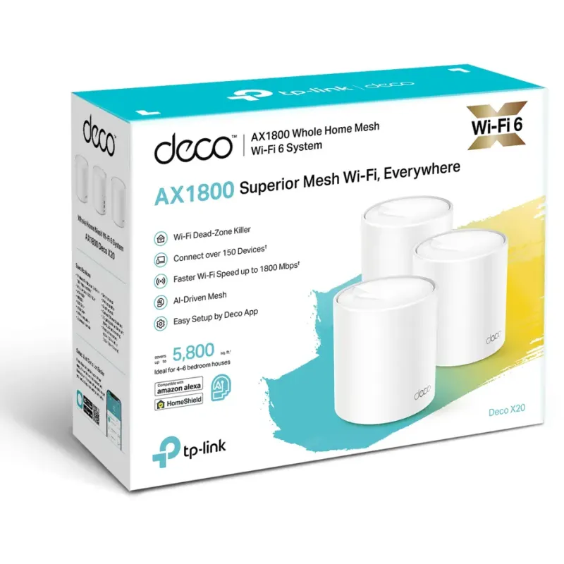 TP-Link Deco X20 (3-Pack)