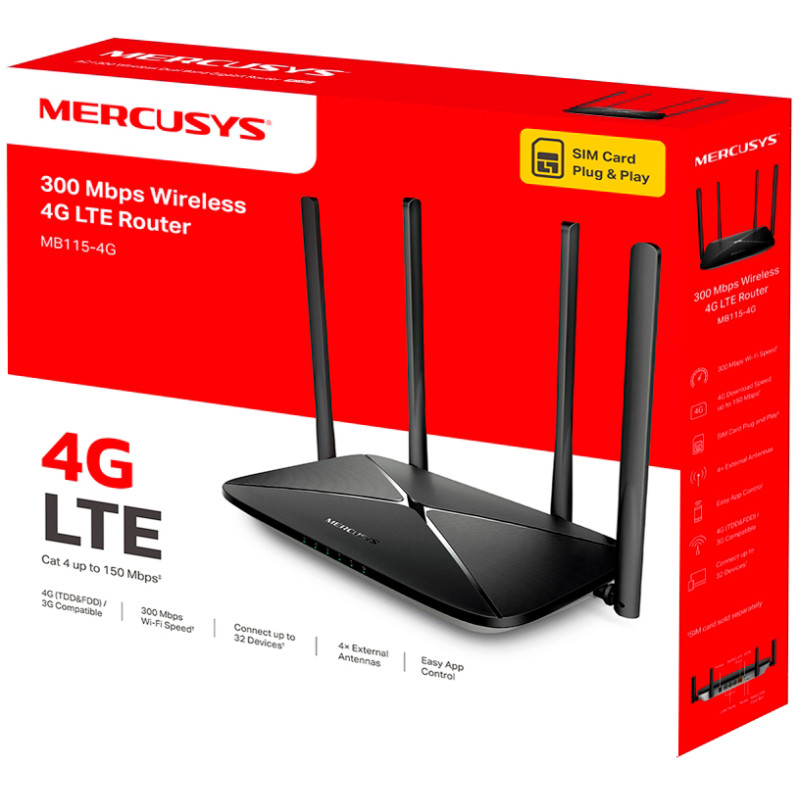 Mercusys MB115-4G