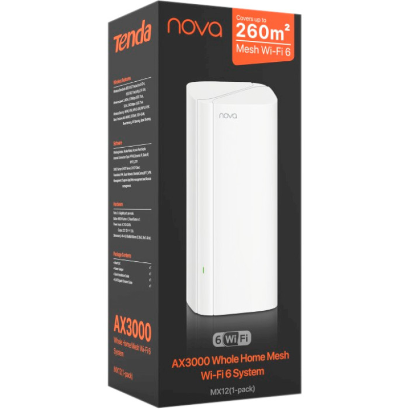Tenda MX12 1-pack (MX12-KIT-1)