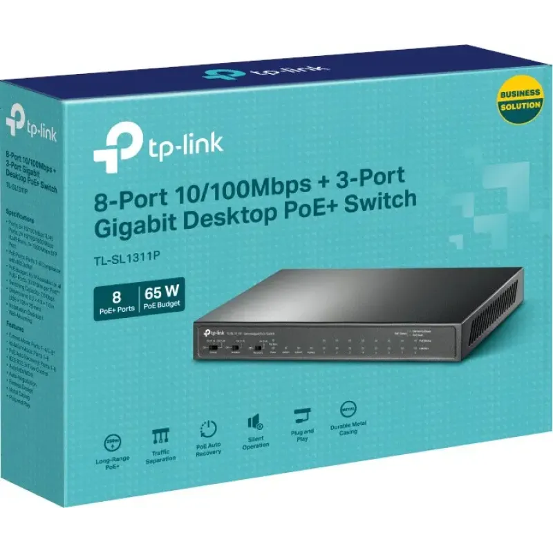 Коммутатор TP-LINK TL-SL1311MP