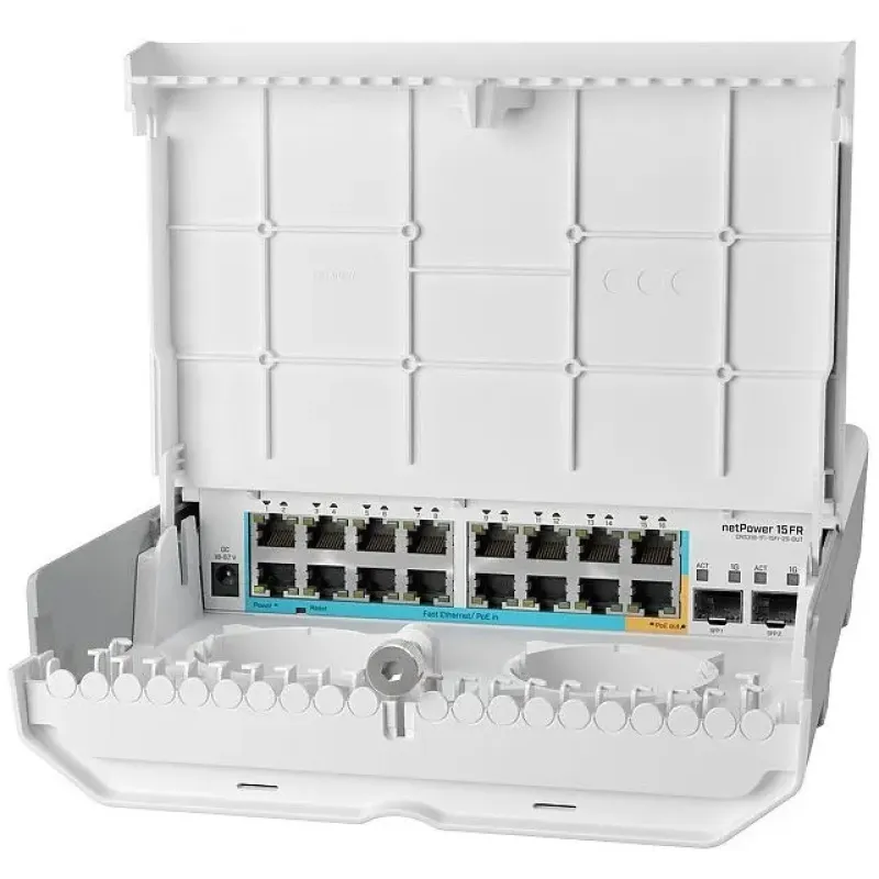 Комутатор Mikrotik netPower 15FR (CRS318-1Fi-15Fr-2S-OUT)