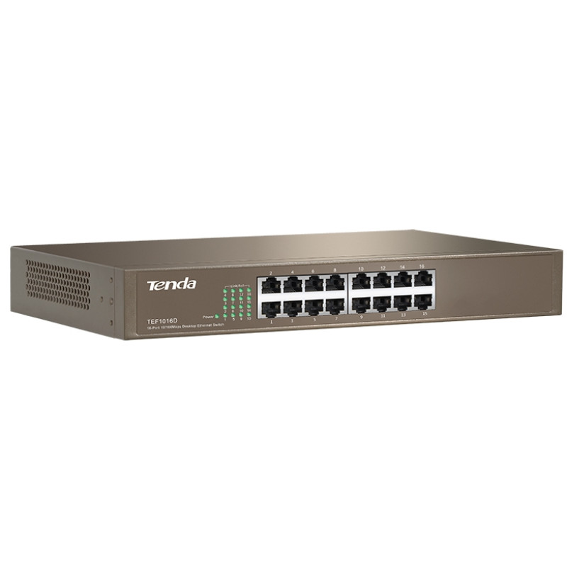 Коммутатор Tenda  TEF1016D