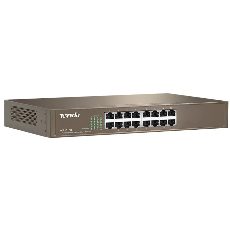 Коммутатор Tenda  TEF1016D