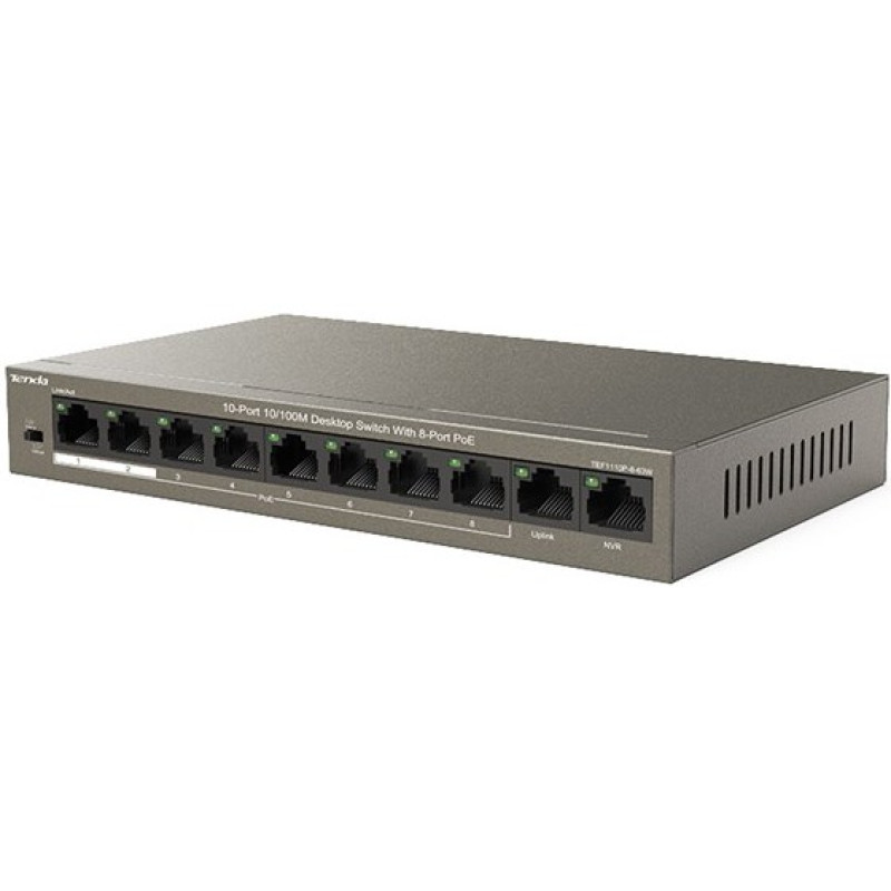 Tenda TEF1110P-8-63W