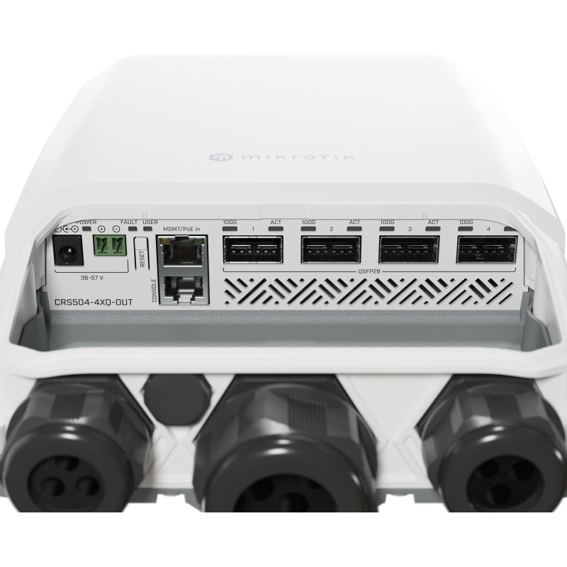 Коммутатор MikroTiK CRS504-4XQ-OUT