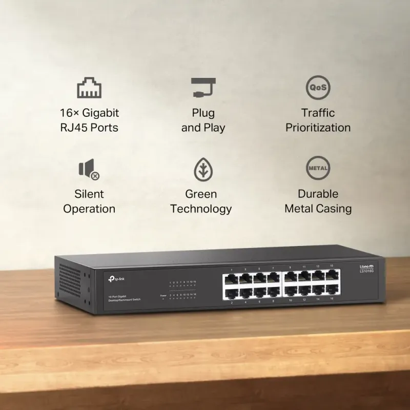 Коммутатор TP-LINK LS1016G
