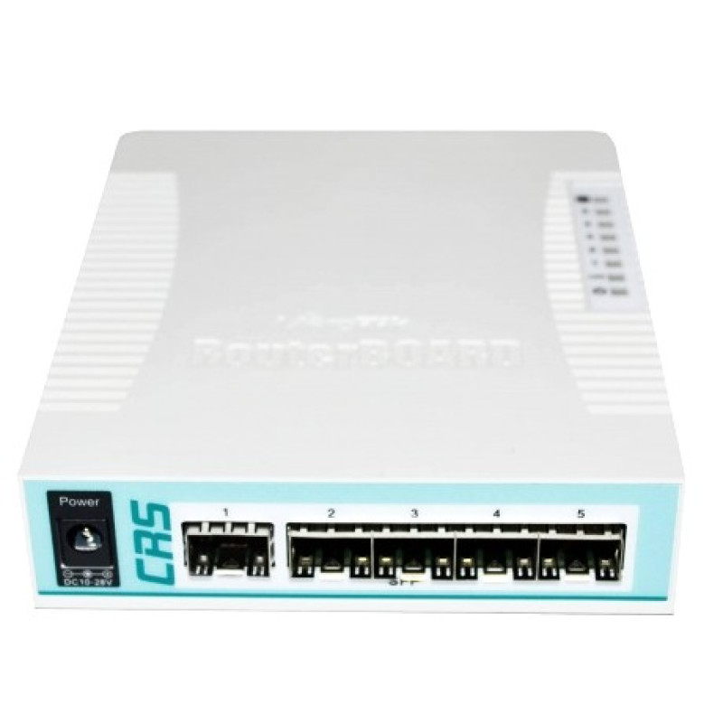 Коммутатор Mikrotik Cloud Router Switch (CRS106-1C-5S)