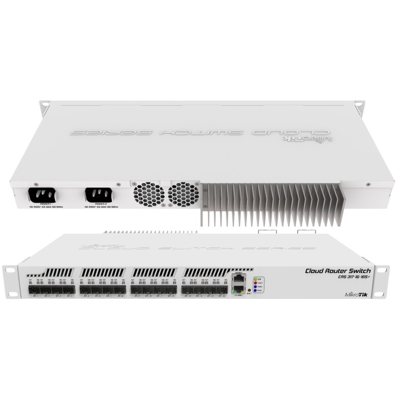 Коммутатор Mikrotik Cloud Router Switch (CRS317-1G-16S+RM)