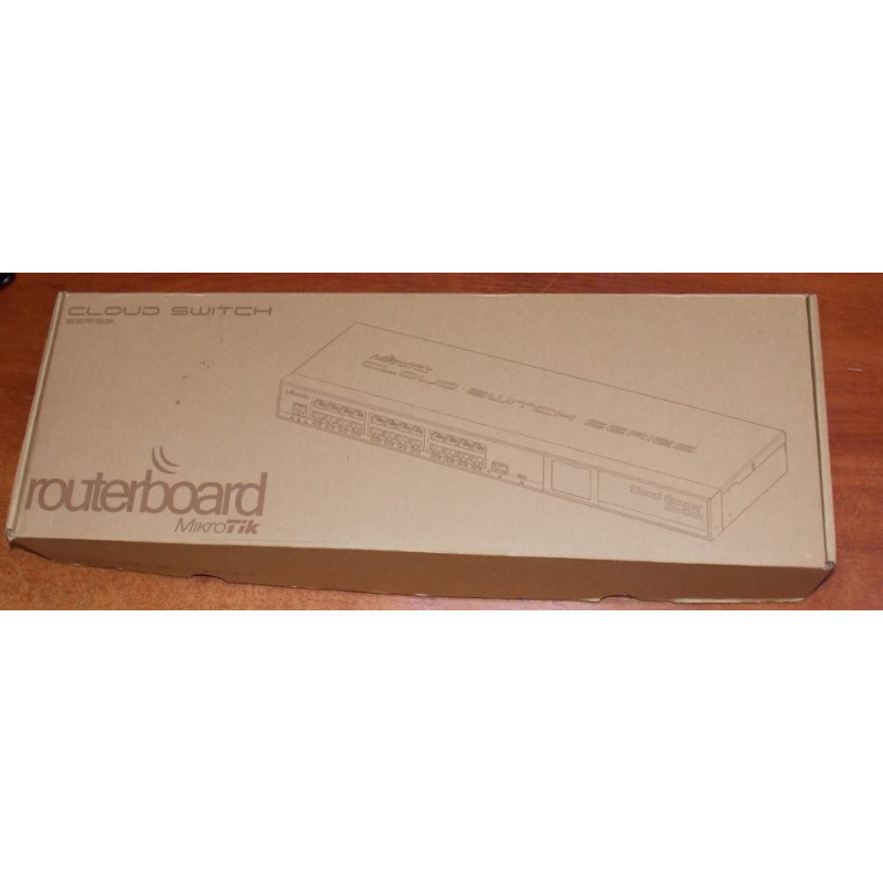 Коммутатор Mikrotik Cloud Smart Switch (CSS326-24G-2S+RM)