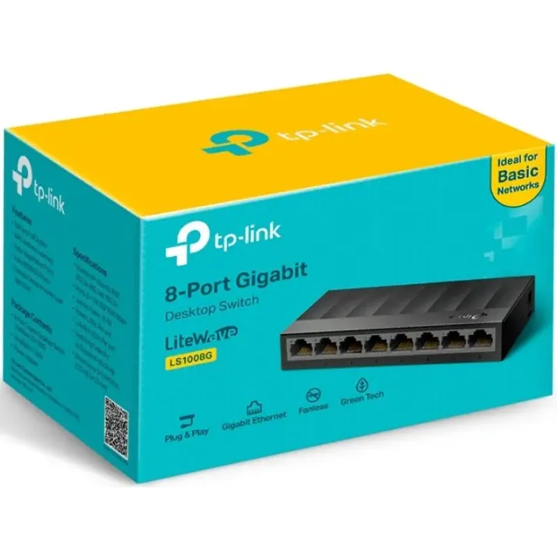 Коммутатор TP-Link  LS1008G