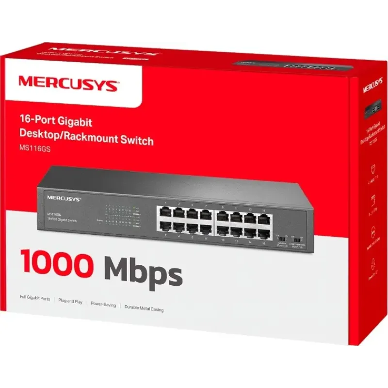 Коммутатор MERCUSYS MS116GS
