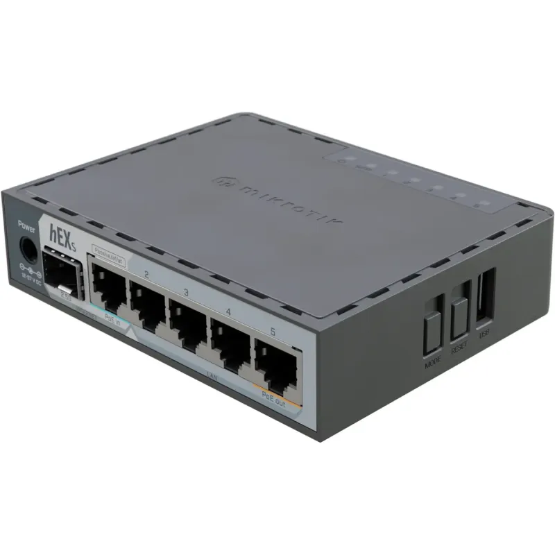 Комутатор Mikrotik hEX S 2025 (E60iUGS)