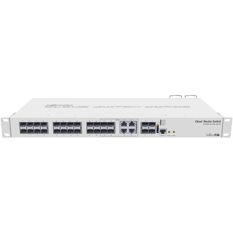 Коммутатор Mikrotik Cloud Router Switch 328-4C-20S-4S+RM (CRS328-4C-20S-4S+RM)