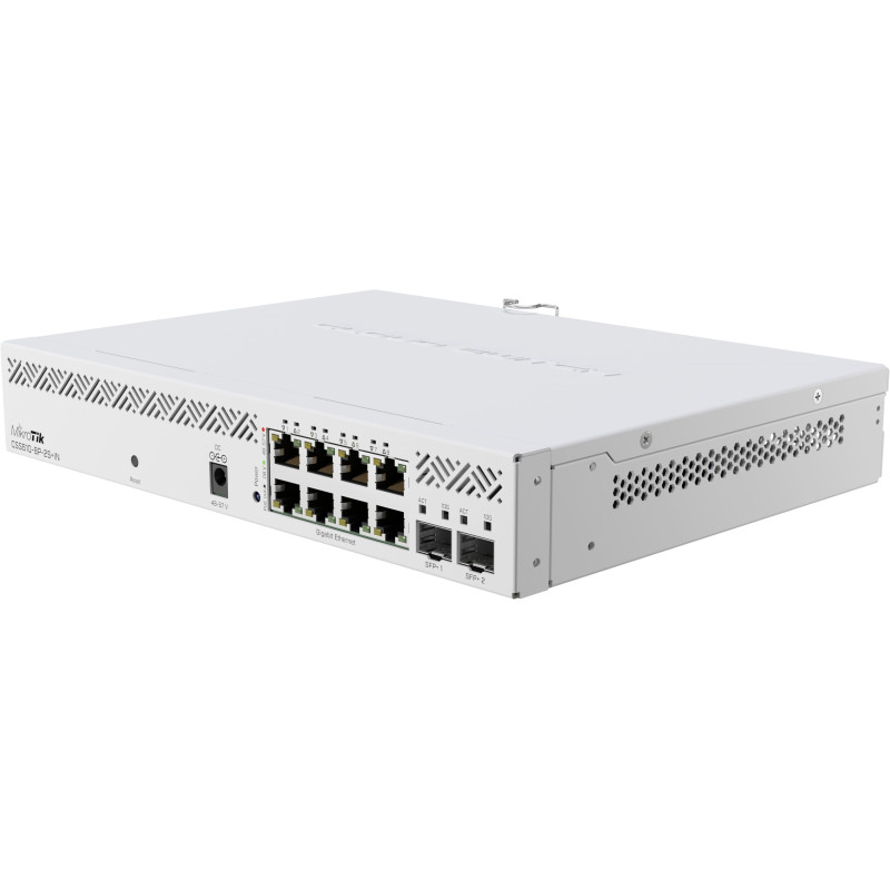 Коммутатор MikroTik  CSS610-8P-2S+IN
