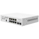 Коммутатор MikroTik  CSS610-8P-2S+IN