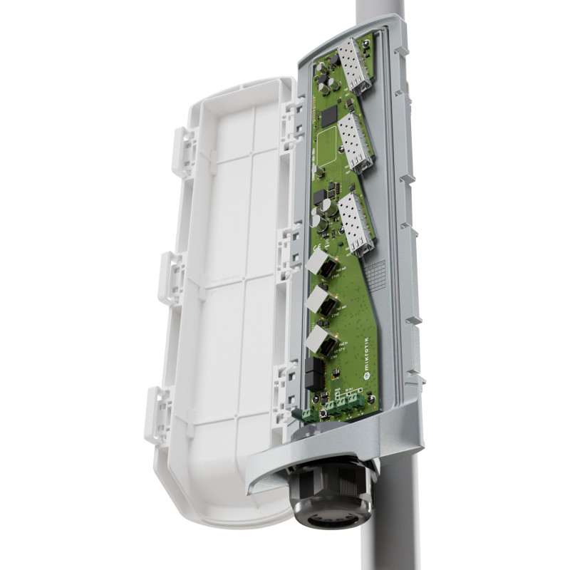 Комутатор Mikrotik Cloud Smart Switch (CSS606-1G-2Gi-3S+OUT)