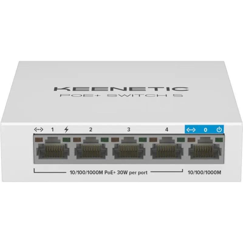 Коммутатор Keenetic PoE+Switch5 (KN-4610)