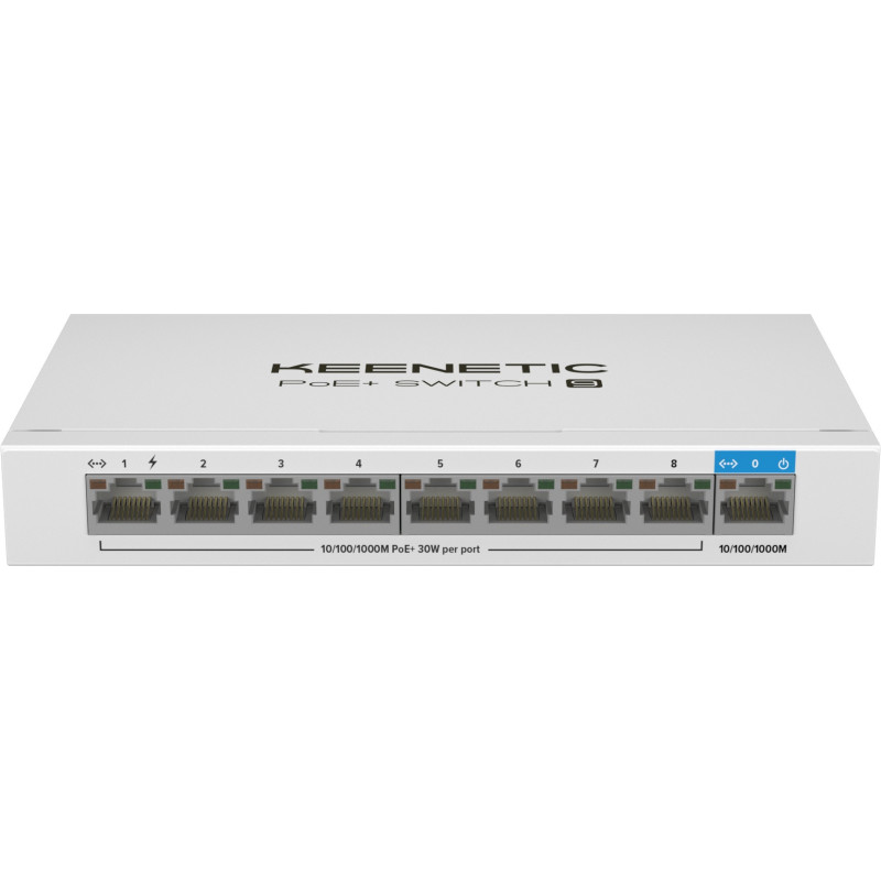 Комутатор Keenetic PoE+ Switch 9 (KN-4710)