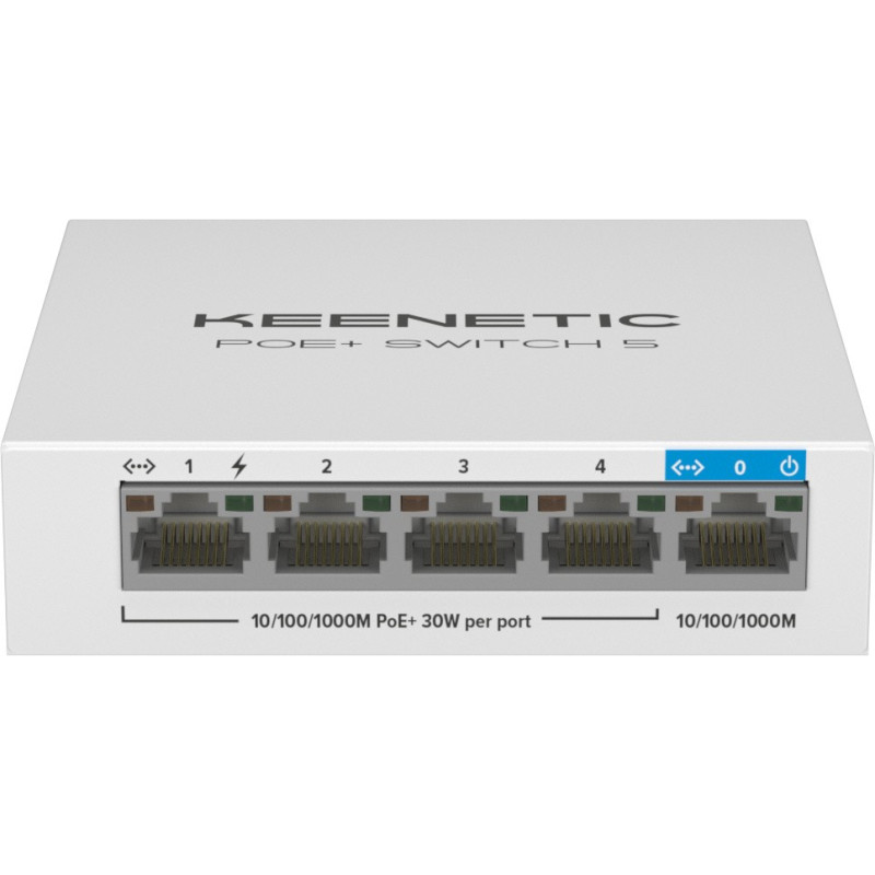 Комутатор Keenetic PoE+ Switch 9 (KN-4710)