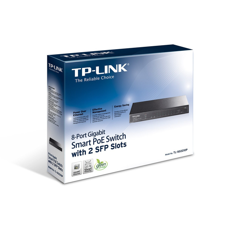 Коммутатор TP-LINK TL-SG2008P