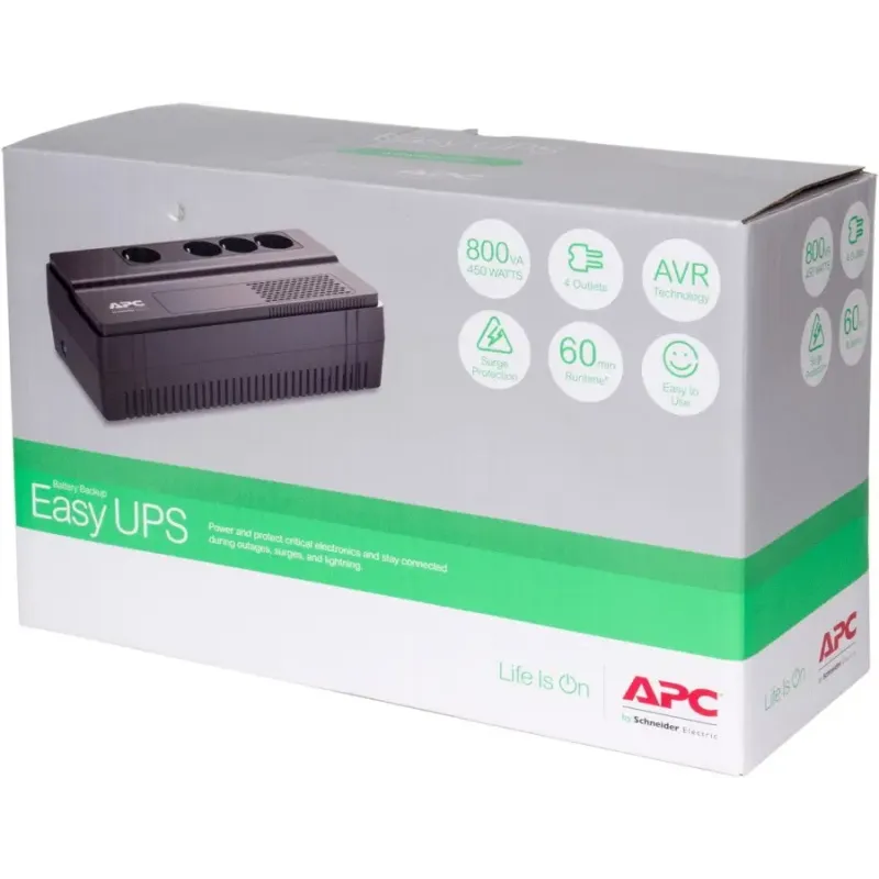 ДБЖ APC Easy UPS 650VA Schuko (BV650I-GR)