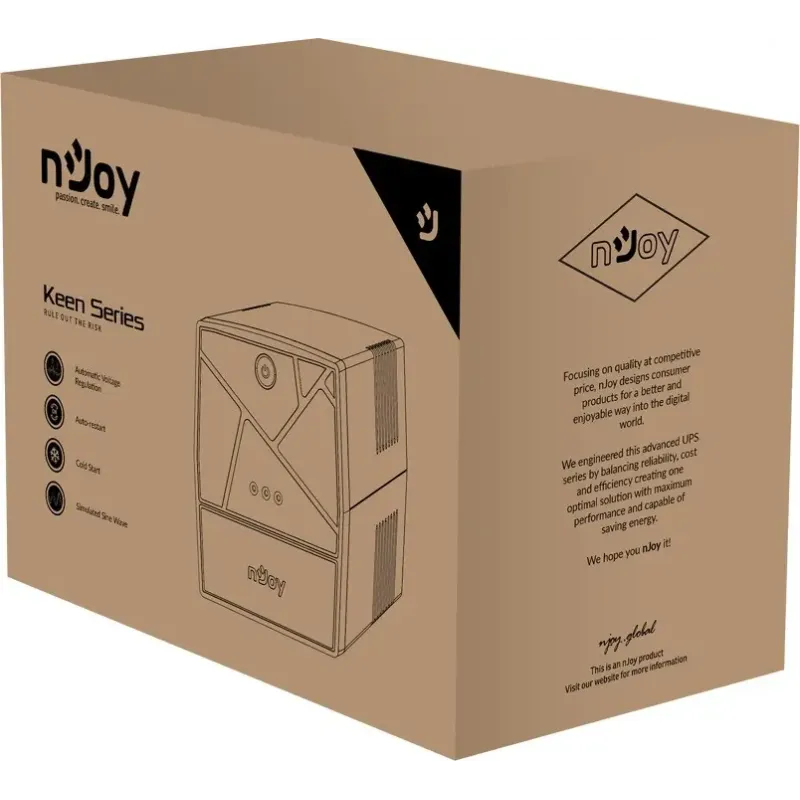 ИБП NJOY Keen 1000 (UPLI-LI100KE-CG01B)