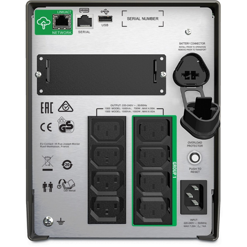 APC Smart-UPS 1500VA LCD (SMT1500IC)